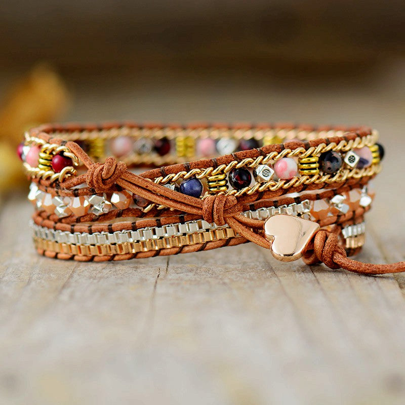 Dazzling Jasper Wrap Bracelet | Jasper 4