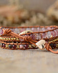 Dazzling Rhodonite Wrap Bracelet | Rhodonite 2