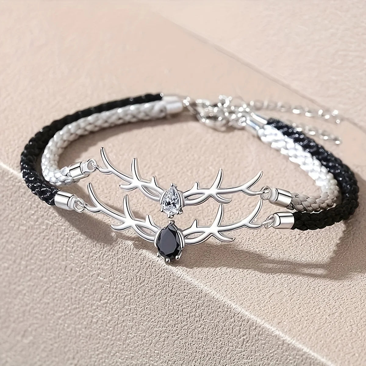 Deer Horn Heart Bracelet | Copper 1