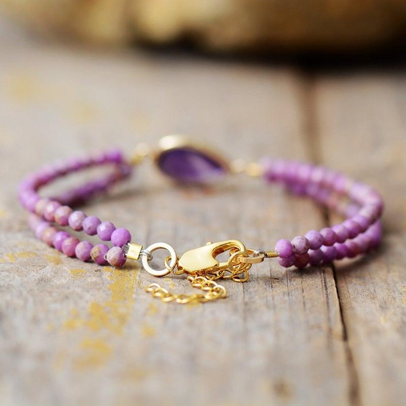 Double String Amethyst Bracelet | Amethyst 1
