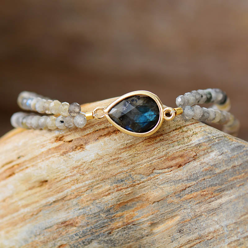 Double String Labradorite Bracelet | Labradorite 0