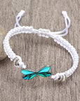 Dragonfly Dreams Handwoven Bracelet | Natural Stone 5