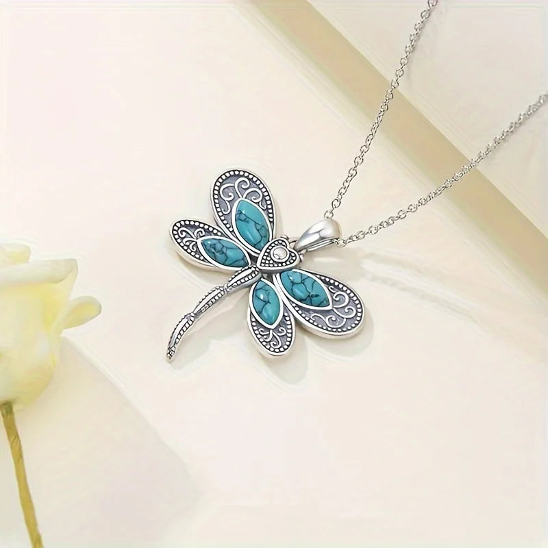 Dragonfly Dreams Pendant Necklace | Silver 0
