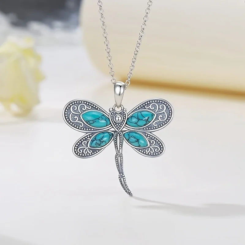 Dragonfly Dreams Pendant Necklace | Silver 1