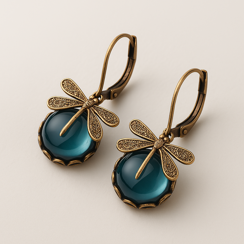 Elegant Aurora | Gold Earrings | Antique Jewelry | Handcrafted Accessories 3