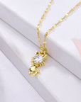 Elegant Cat Necklace | Gold-Plated 0