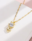 Elegant Cat Necklace | Gold-Plated 2