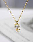 Elegant Cat Necklace | Gold-Plated 3