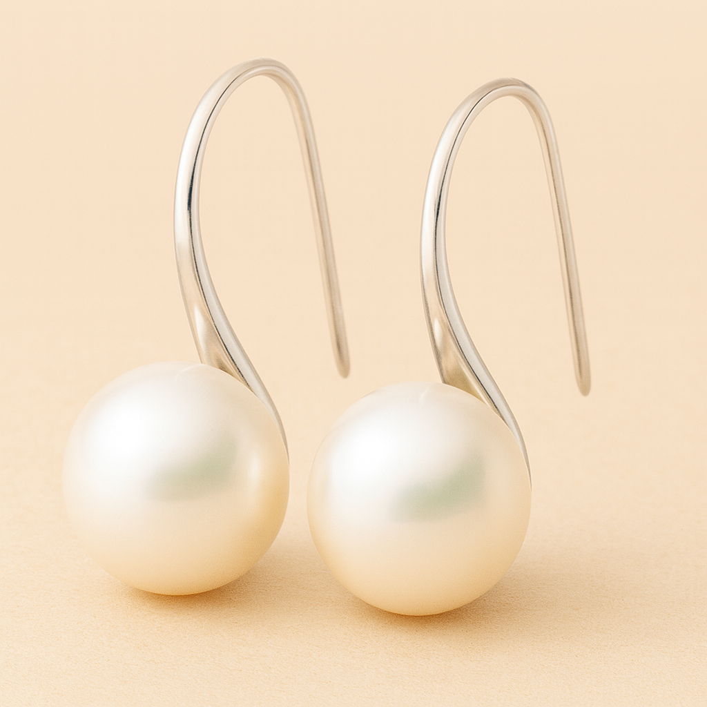 Elegant Drop Earrings | Pearls 0