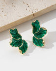 Elegant Floral Enamel Earrings for Women | Enamel 1