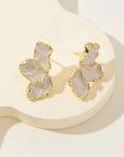 Elegant Floral Enamel Earrings for Women | Enamel 2