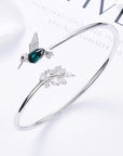 Elegant Hummingbird Ring | Rhinestone Jewelry | Nature-Inspired Accessory 2