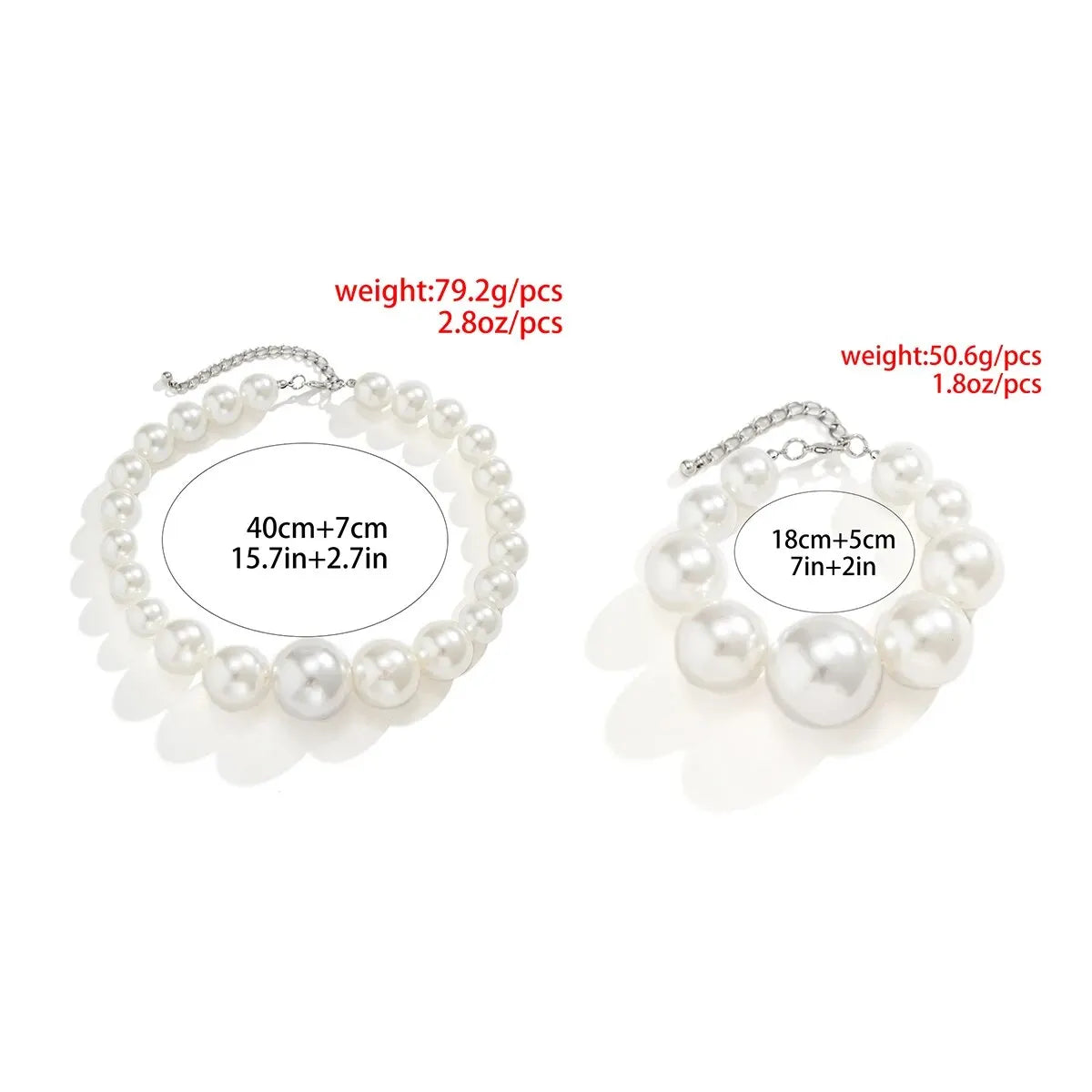 Elegant Pearl Necklace and Bracelet Set | Freshwater Pearls 3