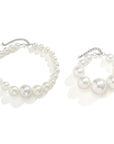 Elegant Pearl Necklace and Bracelet Set | Freshwater Pearls 4