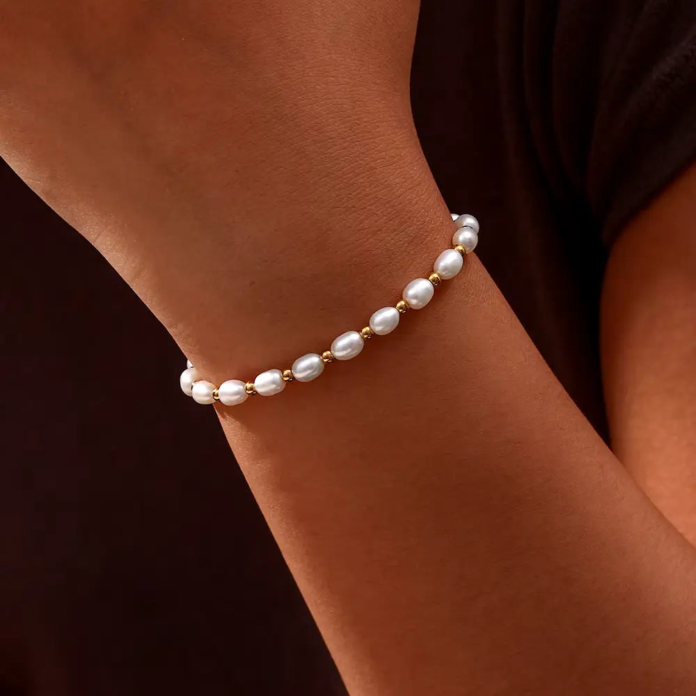 Elegant Romantic Pearl Bracelet | Pearl 1