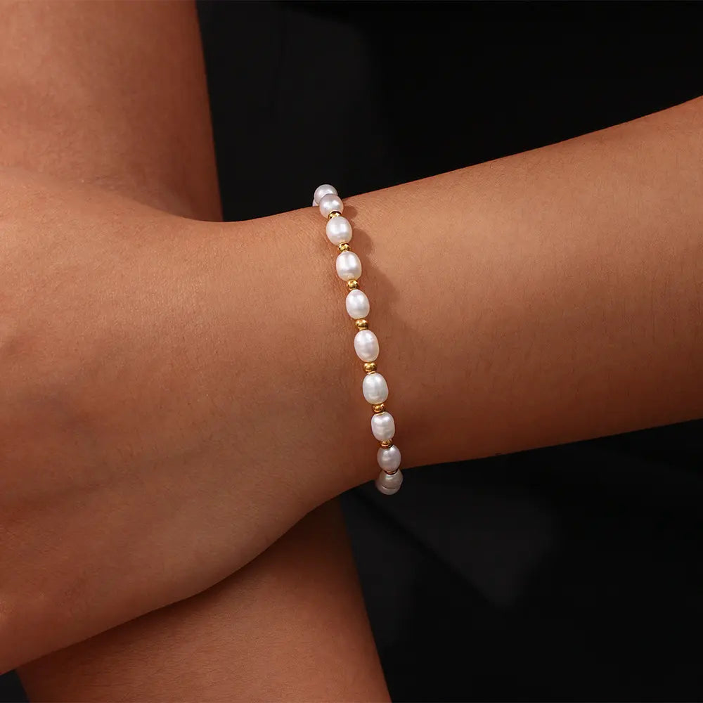 Elegant Romantic Pearl Bracelet | Pearl 2