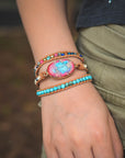 Emperor Apatite Wrap Bracelet | Apatite 2