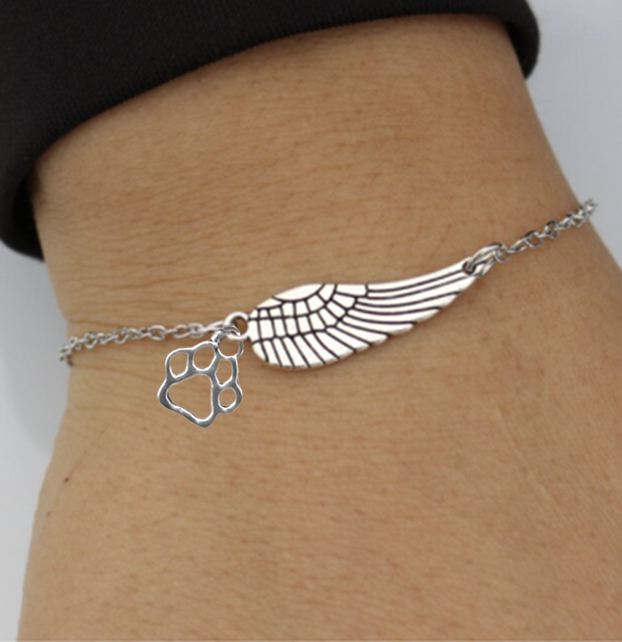 Evelyn's Memorial Jewelry | Memorial Bracelets | Handmade Pet Tribute | Silver Alloy 0