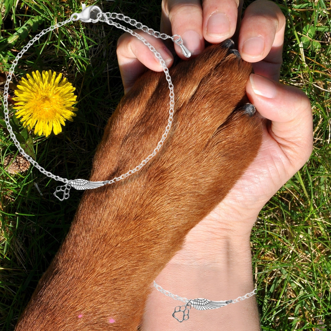 Evelyn's Memorial Jewelry | Memorial Bracelets | Handmade Pet Tribute | Silver Alloy 2