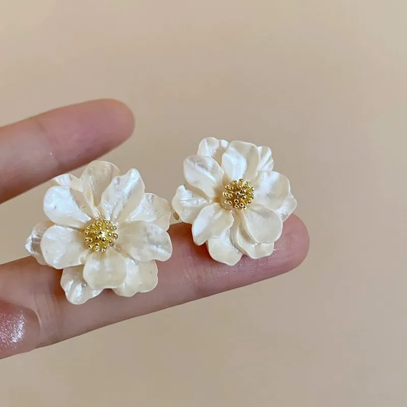 Floral Stud Earrings | Acrylic 4
