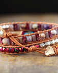 Goddess Bracelet | Purple Jasper 3