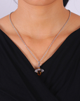 Golden Bee Spirit Necklace | Silver 1