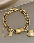 Heartened Chunky Bracelet | Gold 0