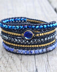 Hematite Protection Wrap Bracelet | Gemstone 0