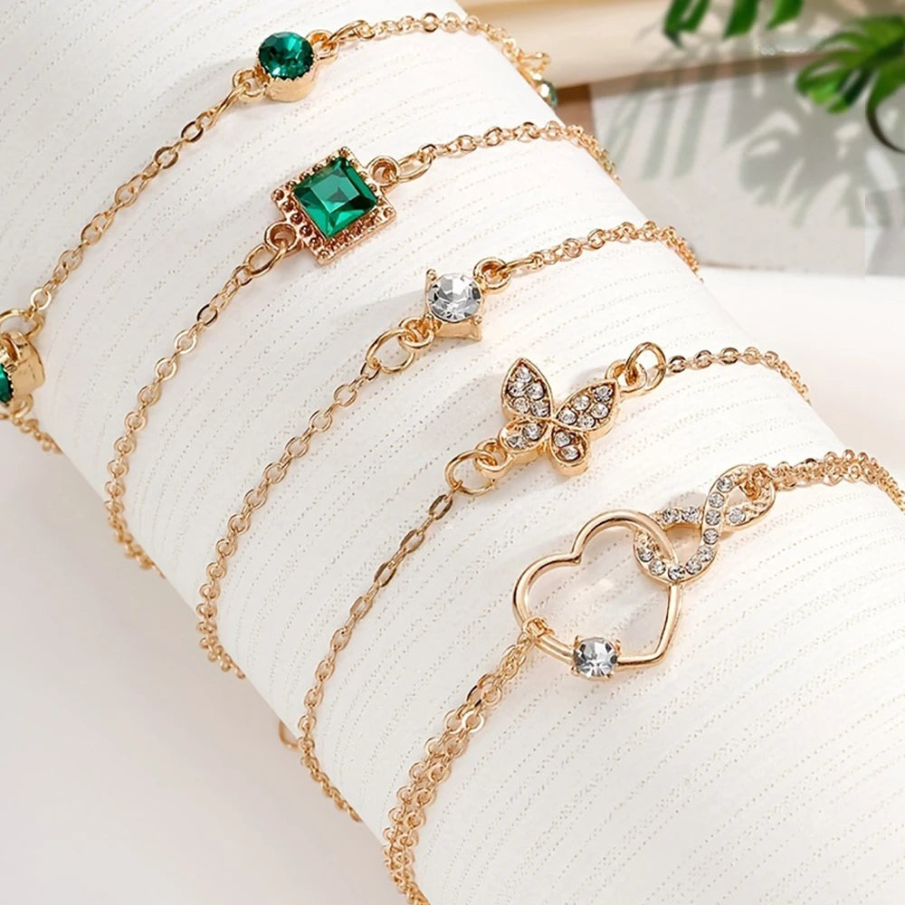 Infinity Love Bracelet Set | Mixed Metal 1
