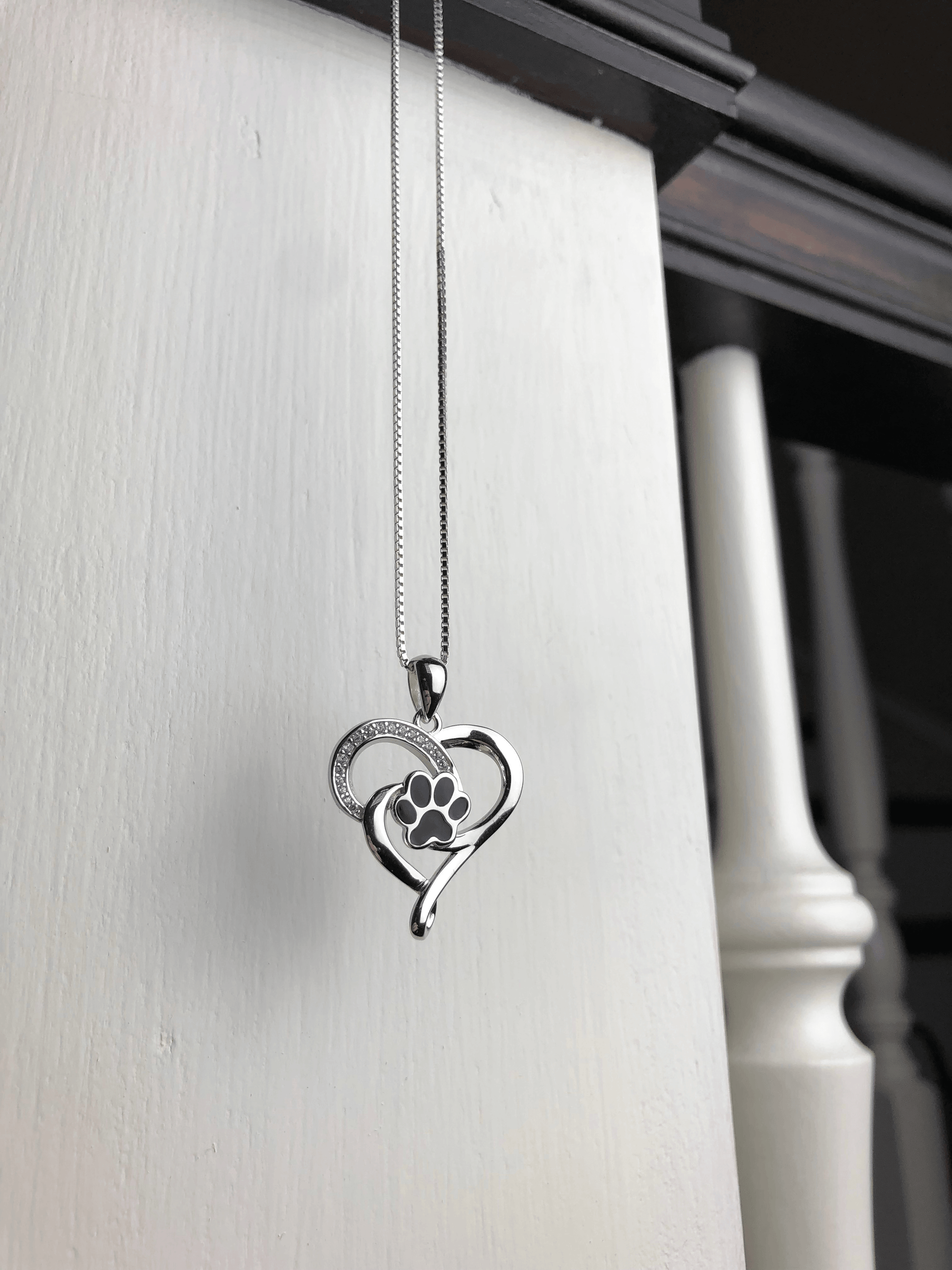 Infinity Paw Heart Necklace | Stainless Steel 0