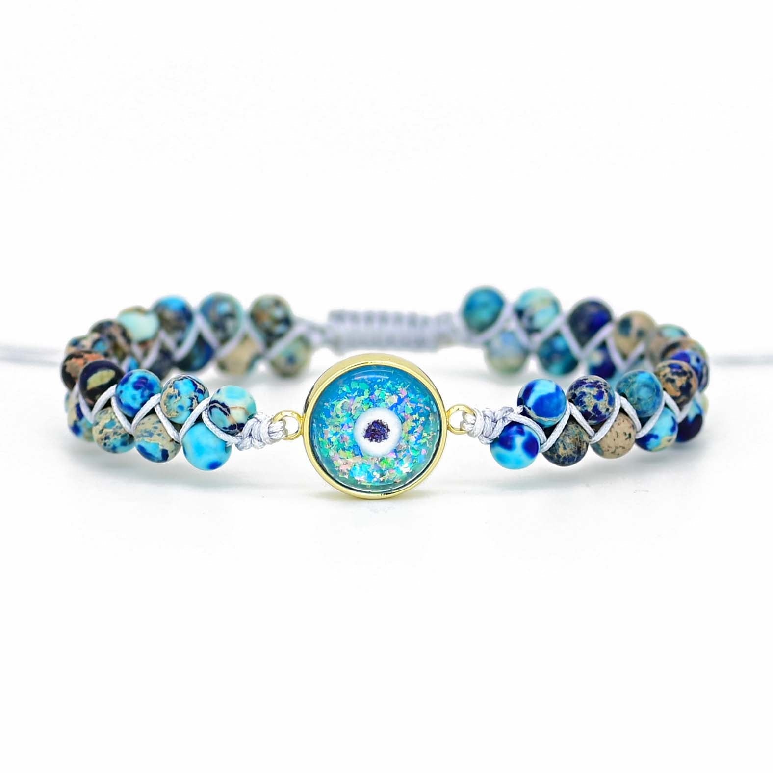 Intense Opal Evil Eye Bracelet | Copper 3