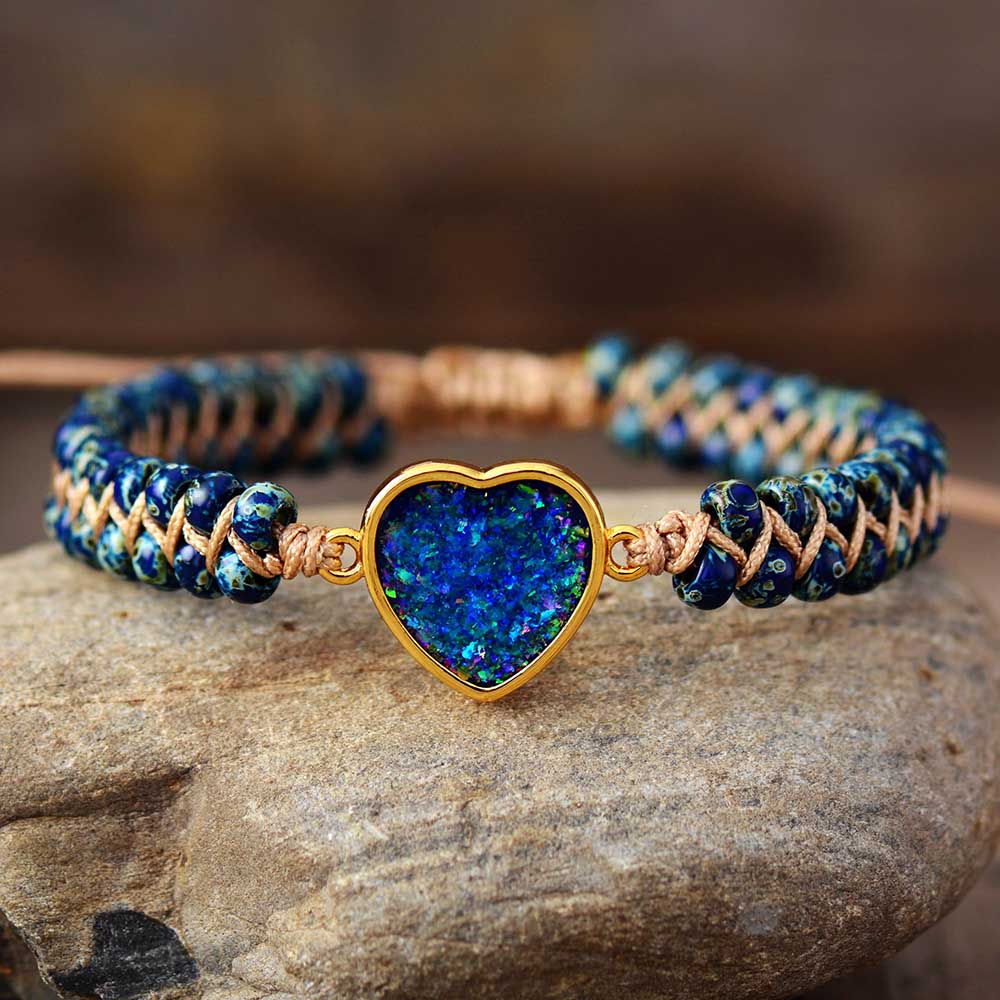 Intense Opal Love Bracelet | Blue Opal 0