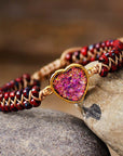 Intense Red Opal Love Protection Bracelet | Opal 0