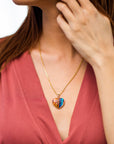 Jasper Chakra Love Necklace | Copper 5