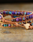 Jasper Love Protection Bracelet | Alloy 1