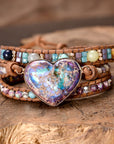 Jasper Love Wrap Bracelet | Jasper Stone 0