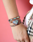 Jasper Love Wrap Bracelet | Jasper Stone 2