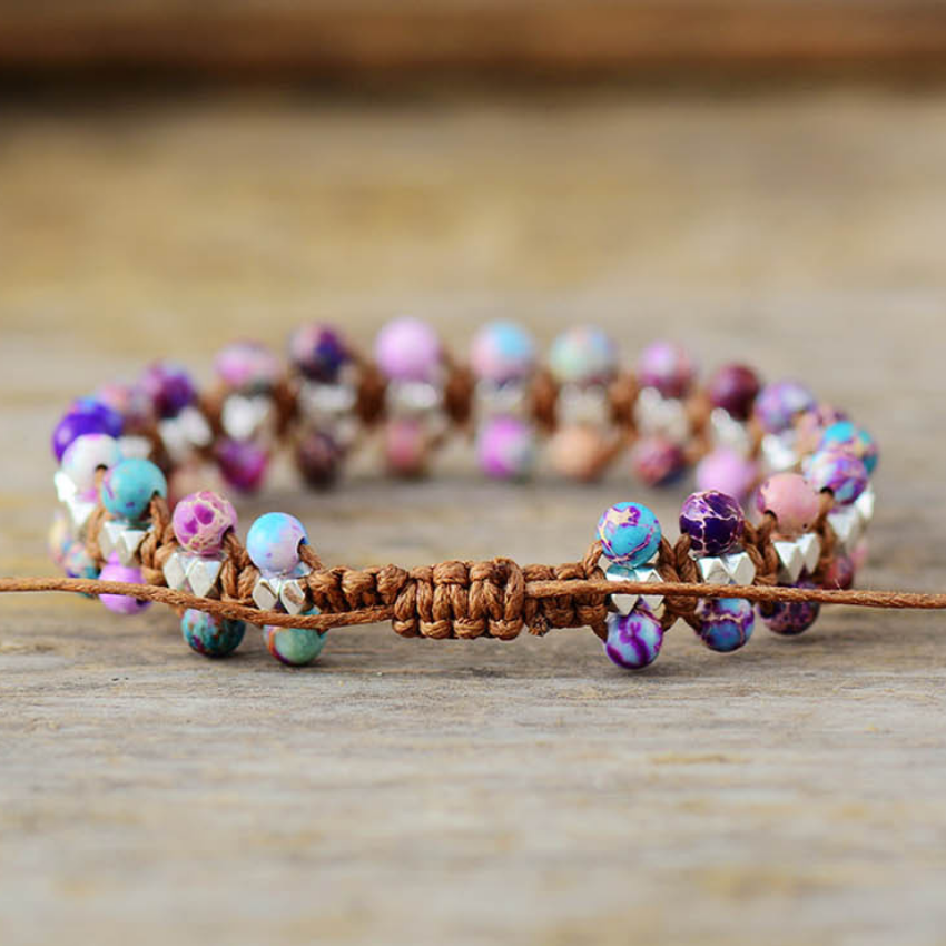 Jasper Protection Bracelet | Stainless Steel 1