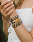 Jasper Wrap Bracelet | Alloy 1