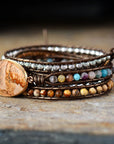 Jasper Wrap Bracelet | Alloy 3