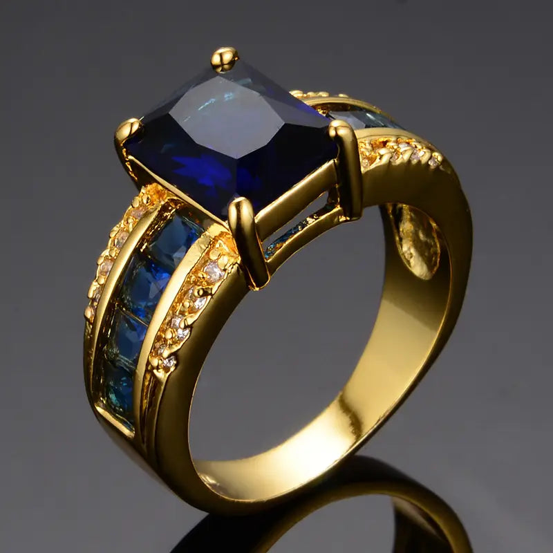 Kassira Bluemont Ring | Gold 0