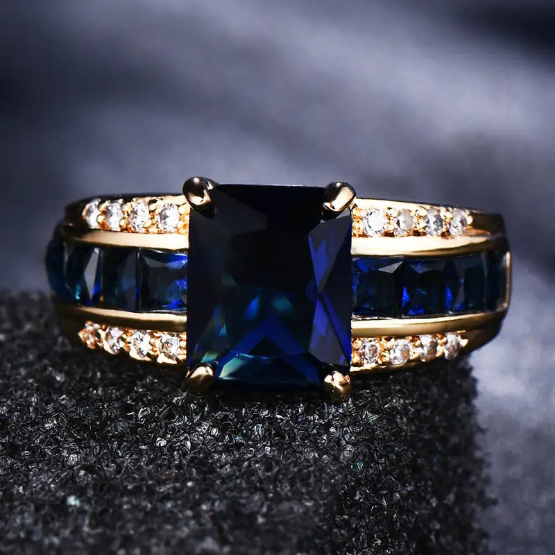 Kassira Bluemont Ring | Gold 1