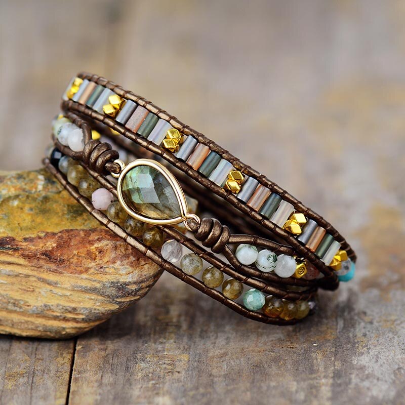 Labradorite Protection Bracelet | Natural Stone 3