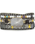 Labradorite Protection Wrap Bracelet | Natural Stone 4