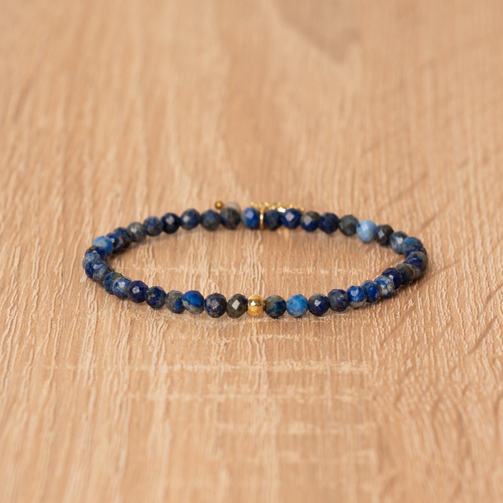 Lapis Lazuli Evil Eye Bracelet | Stainless Steel 2