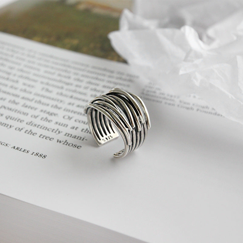 Layered 925 Sterling Silver Ring | Sterling Silver 3