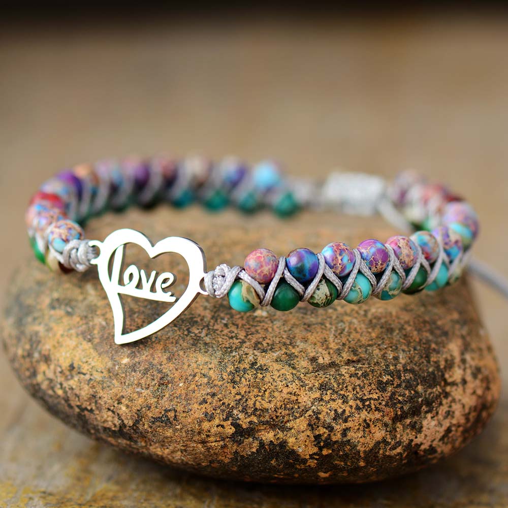 Love Charm Bracelet | Jasper 3