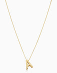 Love Letter Initial Necklace | Gold 0