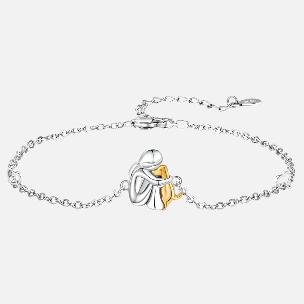 Lucky Dog Charm Bracelet | Silver 1