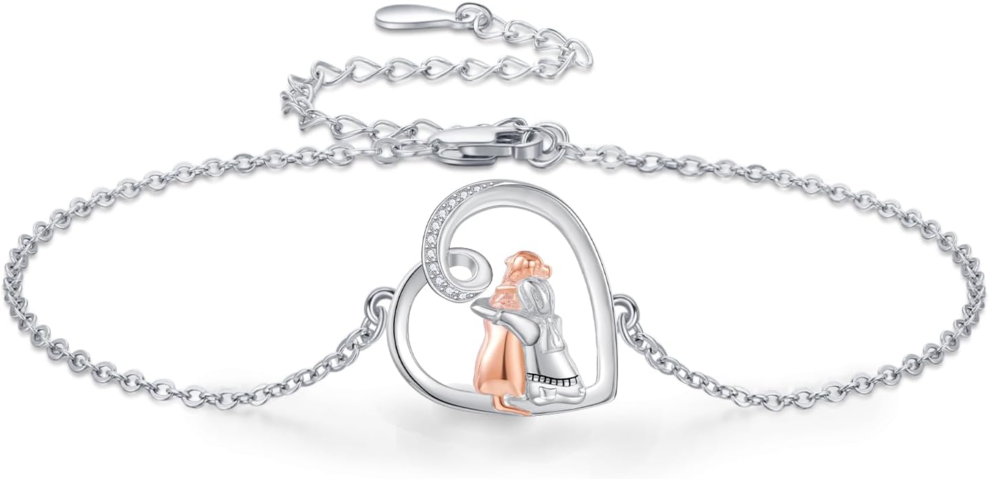 Lucky Dog Charm Bracelet | Silver 4